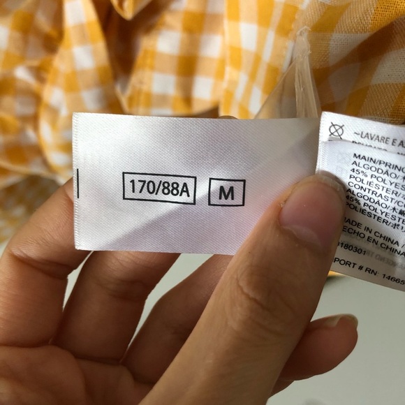 The Fifth Label Womens Idyllic Gingham Tie Front Crop Top - Picture 11 of 16